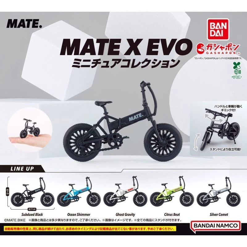 BANDAI MATE X EVO Miniature Collection Complete Set Figure Capsule Toy JAPAN