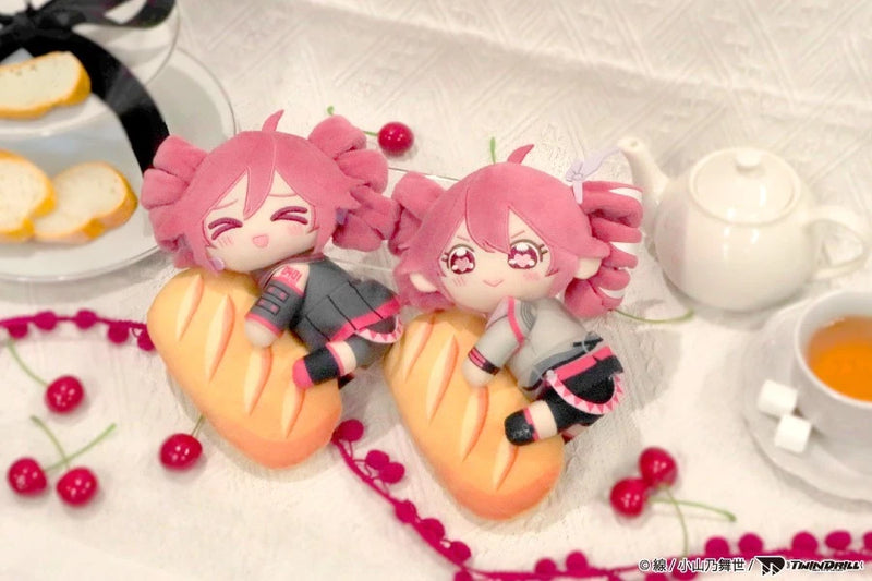 Fukuya French Bread Kasane Teto 2 set Muñeco de peluche OFICIAL DE JAPÓN