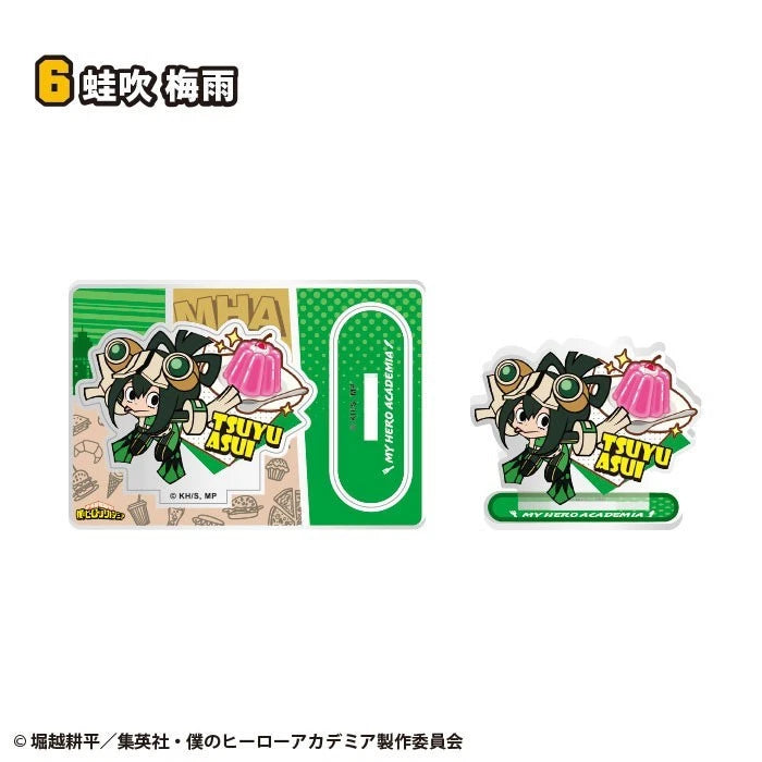 My Hero Academia Chara Gourmet Acrylständer 20er-Pack Box Süßigkeitenspielzeug JAPAN OFFIZIELL