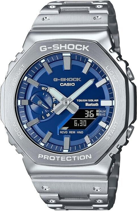 CASIO G-SHOCK GM-B2100AD-2AJF Blue Full Metal Analog Digital Men's Watch JAPAN