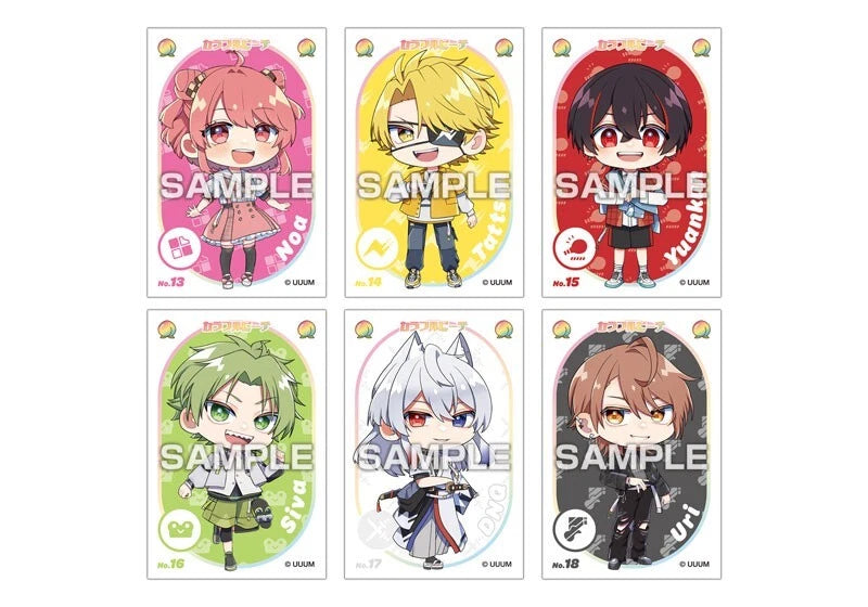 Colorful Peach Sticker Collection Gum 20Pack Box Candy Toy JAPAN OFFICIAL