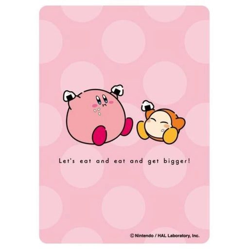 Character Sleeve Kirby Play with Waddle Dee Let's Eat and Eat EN-1499