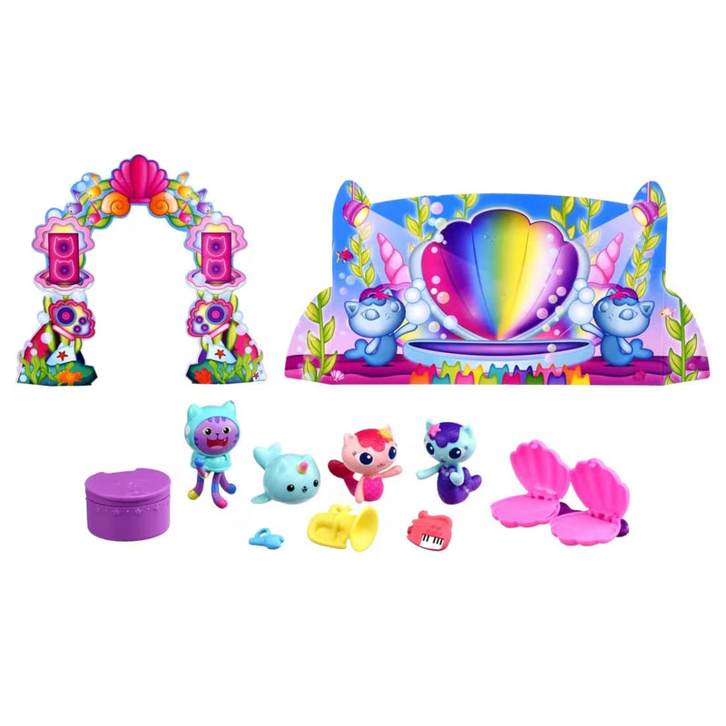 Takara Tomy Gabby's Dollhouse Mermaid Lantis Figure Set JAPAN OFFICIAL