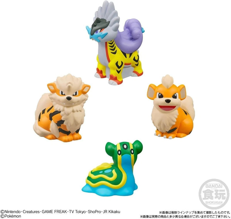 BANDAI Pokemon Kids Mega Mewtwo X e Mega Mewtwo 21 figurine scatola di caramelle giocattolo GIAPPONE