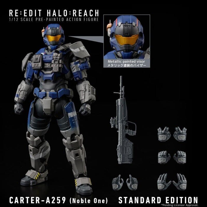 RE:EDIT Halo: REACH 1/12 Carter-A259 Action Figure JAPAN OFFICIAL