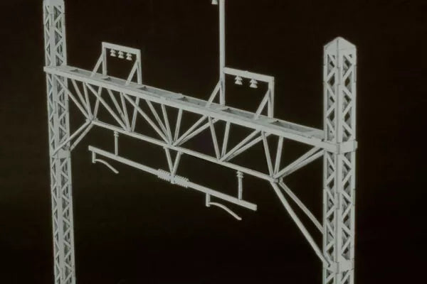 Kit de Papel Línea Aérea Poste Gris 1/80 OFICIAL DE JAPÓN