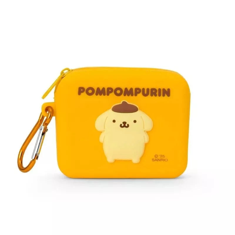 Sanrio Pompompurin Silicone Mini Pouch JAPAN OFFICIAL