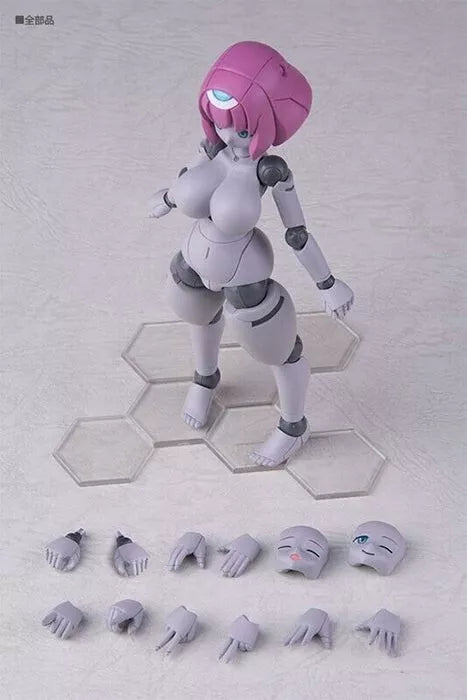 Polynian fll IANA Gray Flesh Action Figura Oficial de Japón