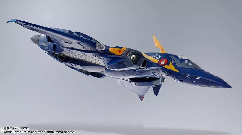 Bandai dx chogokin macross mais yf-21 guld goa bowman ação personalizada figura japão