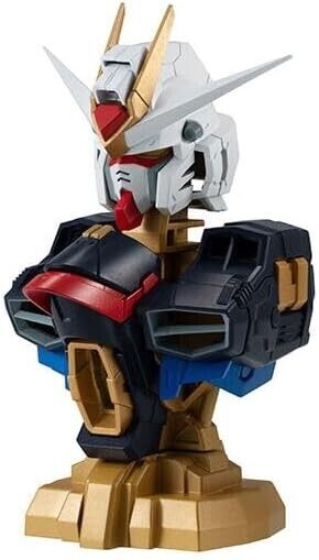 BANDAI MS Mechanical Bust 04 Strike Freedom Gundam Set of 3 Figure Capsule Toy