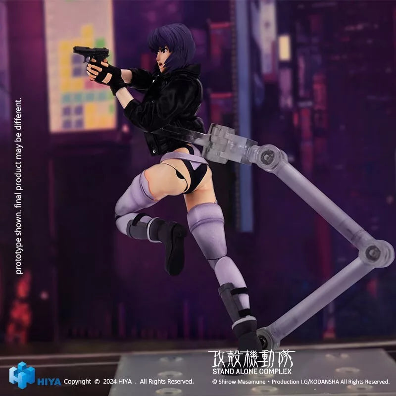 Ghost in the Shell Stand Alone Complex Motoko Kusanagi 1/12 Action Figure JAPAN