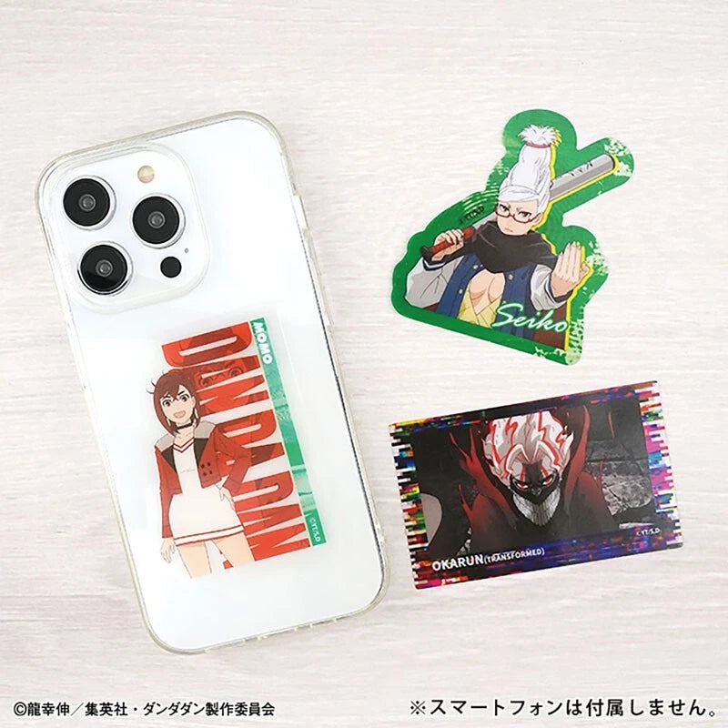 Dandadan W Diecut Clear Sticker 15Pack BOX Candy Toy JAPAN OFFICIAL