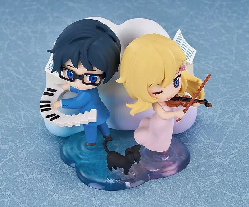 Qset+ Your Lie in April Kaori Miyazono & Kosei Arima Figure JAPAN OFFICIAL