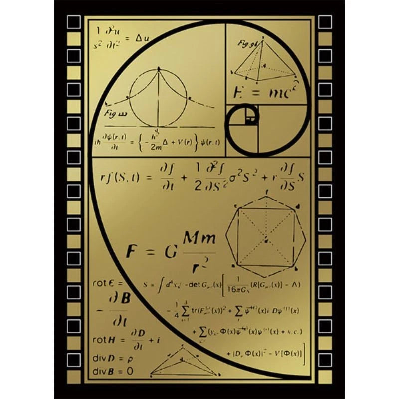 Monochrome Sleeve Premium Golden Spiral JAPAN OFFICIAL