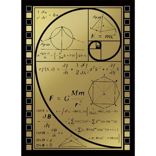 Monochrome Sleeve Premium Golden Spiral JAPAN OFFICIAL