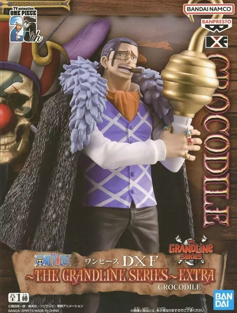 Banpresto DXF The Grandline Series EXTRA One Piece CROCODILE Figure JAPON