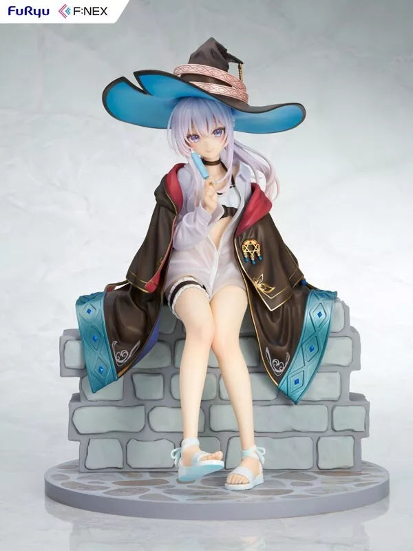FuRyu Sorcière errante Elaina Vacances d'été ver. 1/7 Figurine JAPON OFFICIEL