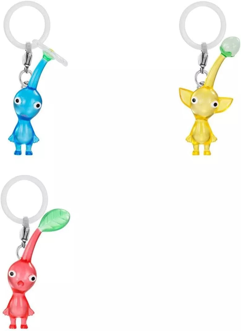 BANDAI Pikmin Mejirushi Accessory set of 7 Capsule Toy JAPAN