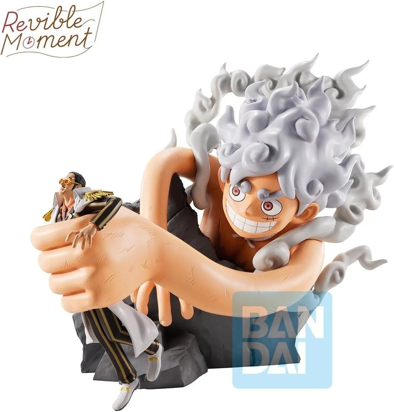 Ichiban Kuji One Piece Egghead Monkey D. Luffy Gear5 VS Borsalino Prize A Figure