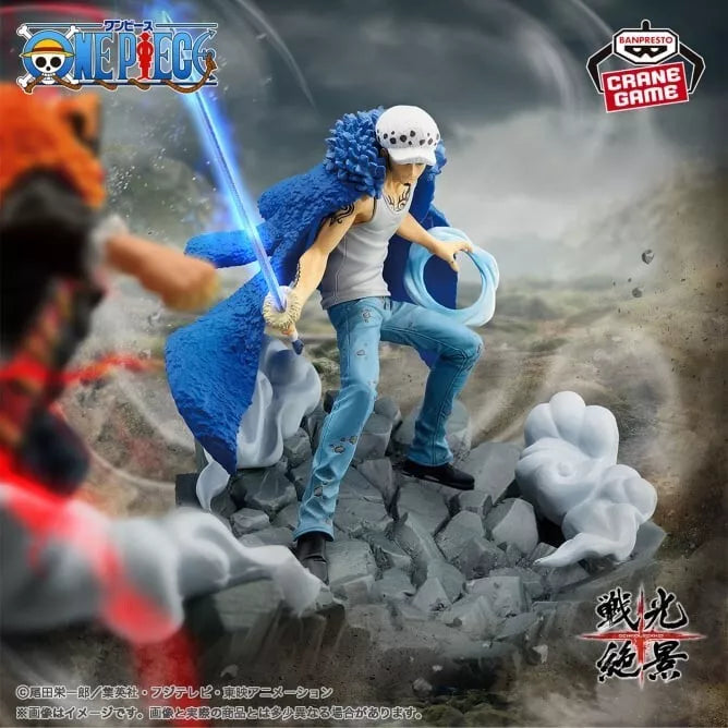 Banpresto Senkou Zekkei One Piece Law & MARSHALL.D.TEACH Figure Set de 2 JAPON