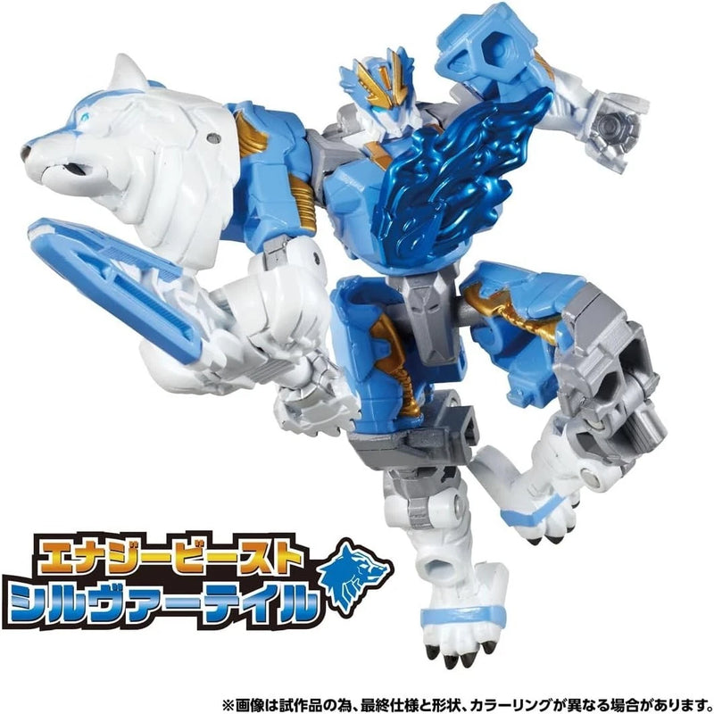 Takara Tomy Transformers Wild King Energy Beast Silvertail WKWB-01 Action Figure