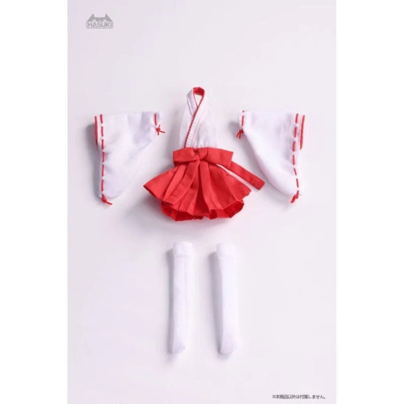 Doll Costume Miko Outfit Set Doll Accessory CS019 JAPAN OFFICIAL