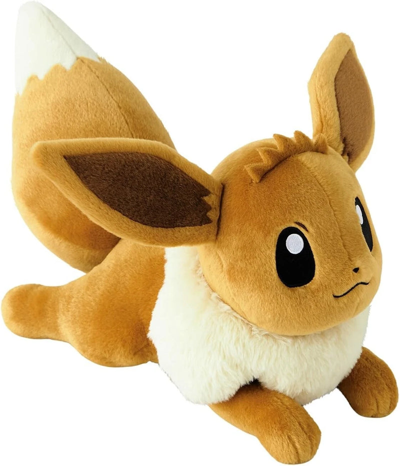 Pokemon Center Original Nesoberi Eevee Muñeco de peluche de tamaño real OFICIAL DE JAPÓN