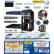 Palm Network Equipment 1.1 Figure Complete Set Capsule Toy JAPAN OFFICIAL