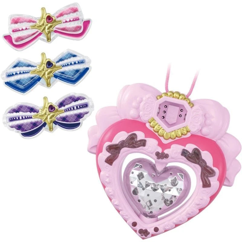BANDAI You and Idol PreCure Transformation Heart Brooch Special Set JAPAN