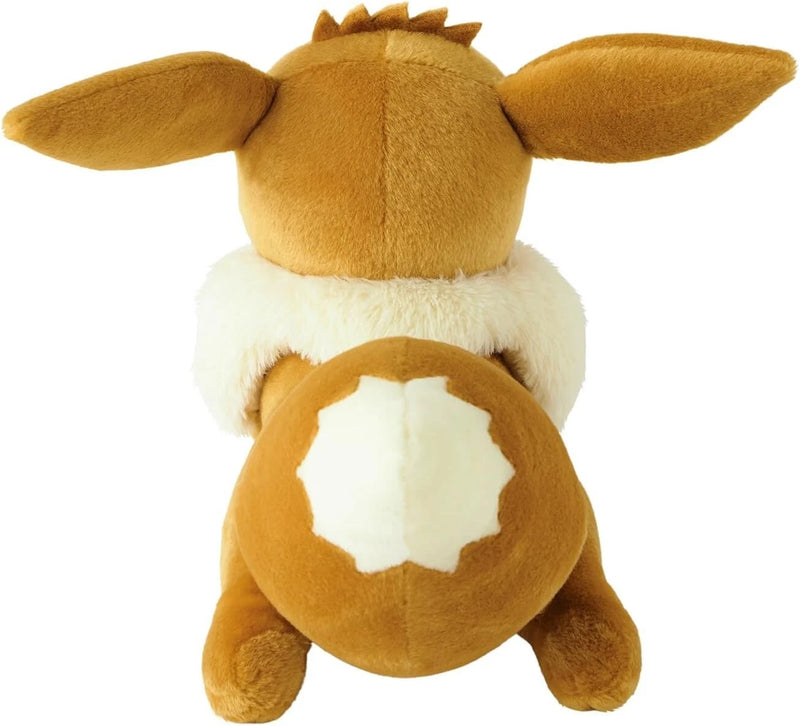 Pokemon Center Original Nesoberi Eevee Muñeco de peluche de tamaño real OFICIAL DE JAPÓN