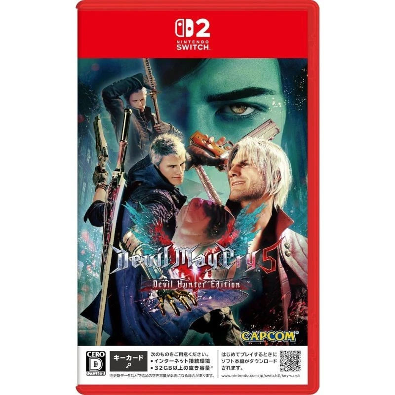 Nintendo Switch 2 Devil May Cry 5 Devil Hunter Edition JAPAN OFFICIAL