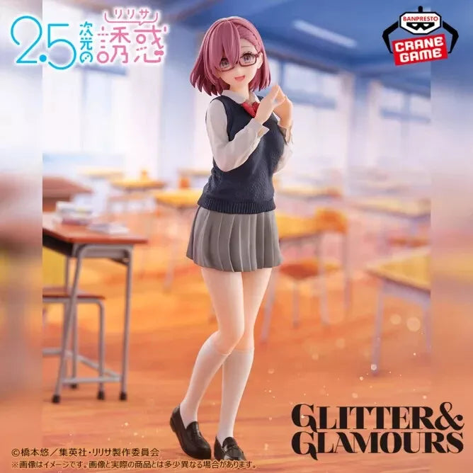 Glitter & Glamours 2.5 Dimensional Seduction Lilisa Amano Uniform Ver. Figure