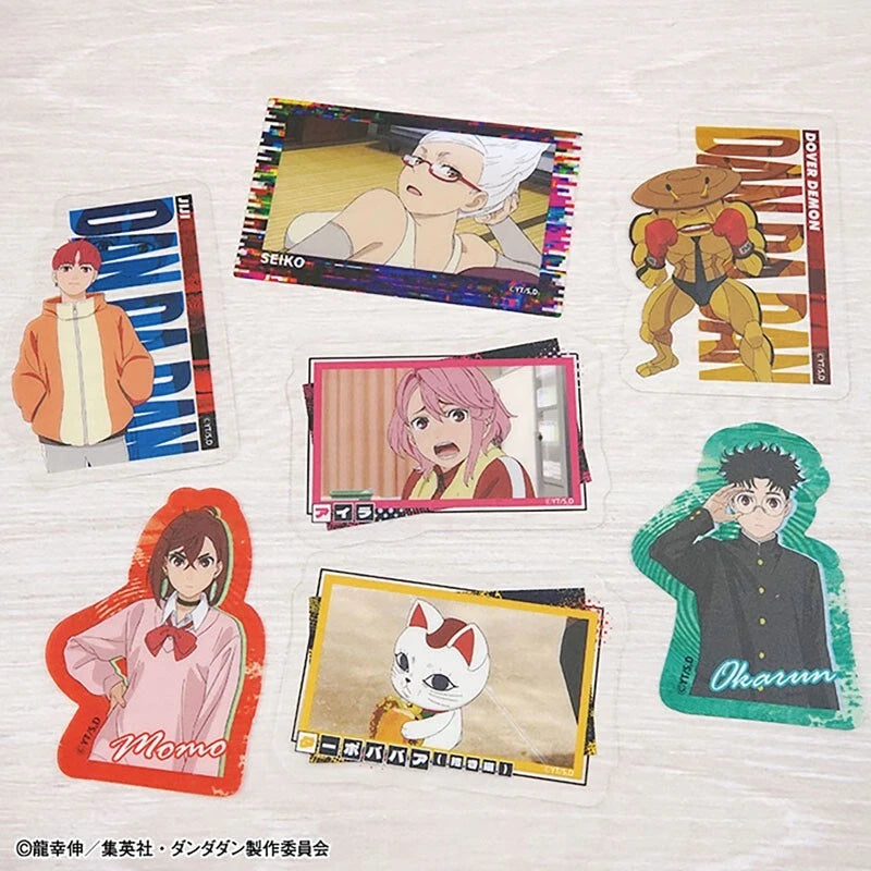 Dandadan W Diecut Clear Sticker 15Pack BOX Candy Toy JAPAN OFFICIAL