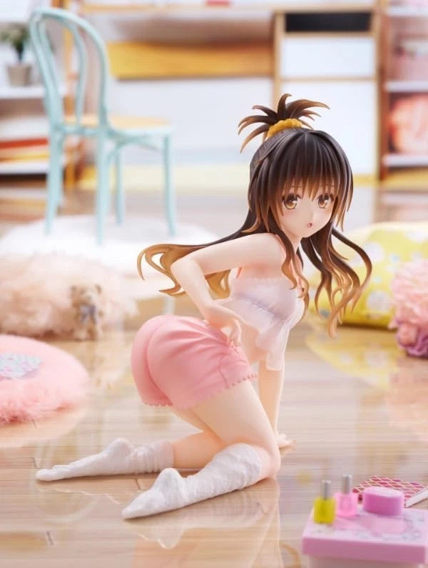 TAITO Desktop Cute Figure To Love-Ru Darkness Mikan Yuki Room Wear ver. JAPAN