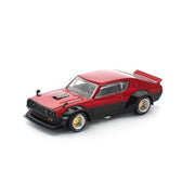 Kenmeri Skyline GT-R Red/Black KPGC110 1/64 Miniature Car JAPAN OFFICIAL