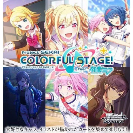 Weiss Schwarz Hatsune Miku Colorful Stage! Collection Pack Box TCG JAPAN