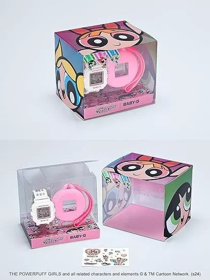 CASIO BABY-G＋PLUS BGD-10KPP-7JR THE POWERPUFF GIRLS Collaboration Digital Watch