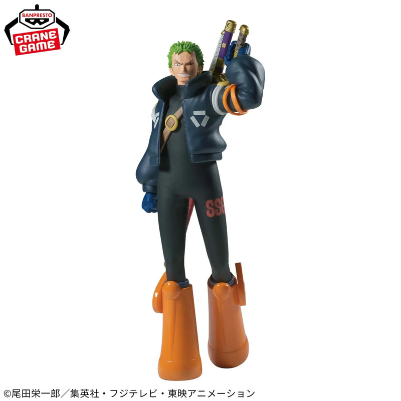 Banpresto One Piece LE Départ Roronoa Zoro ver. Figurine Egghead JAPON