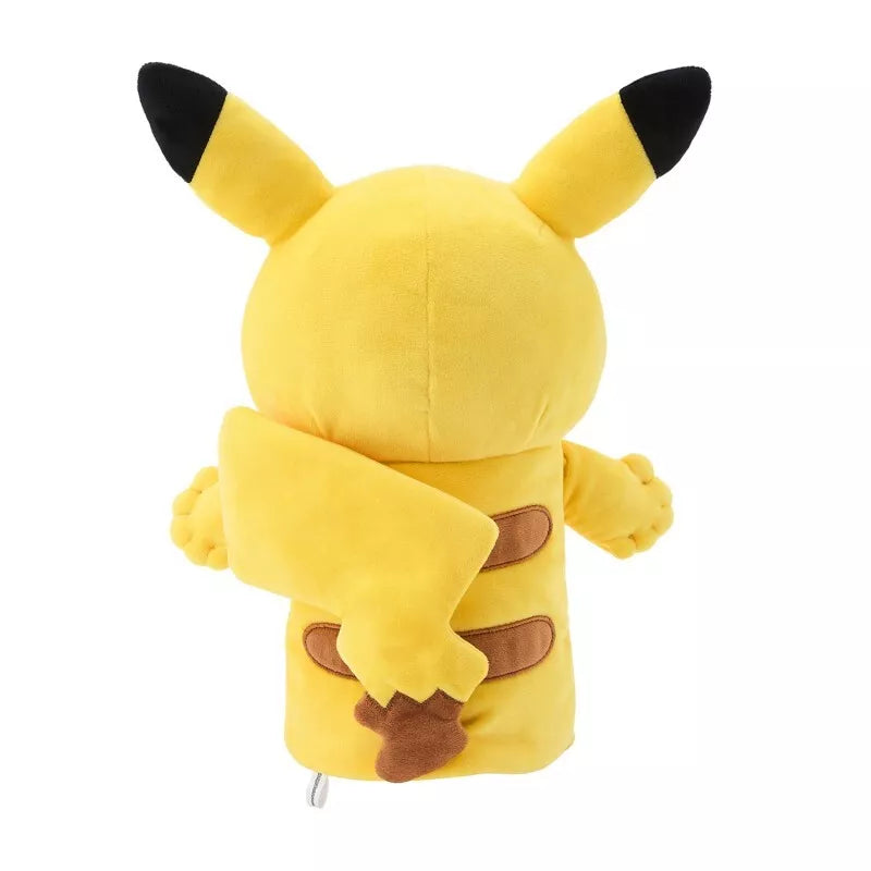 Pokemon Center Original Papemon Puppet Peluche Pikachu GIAPPONE UFFICIALE