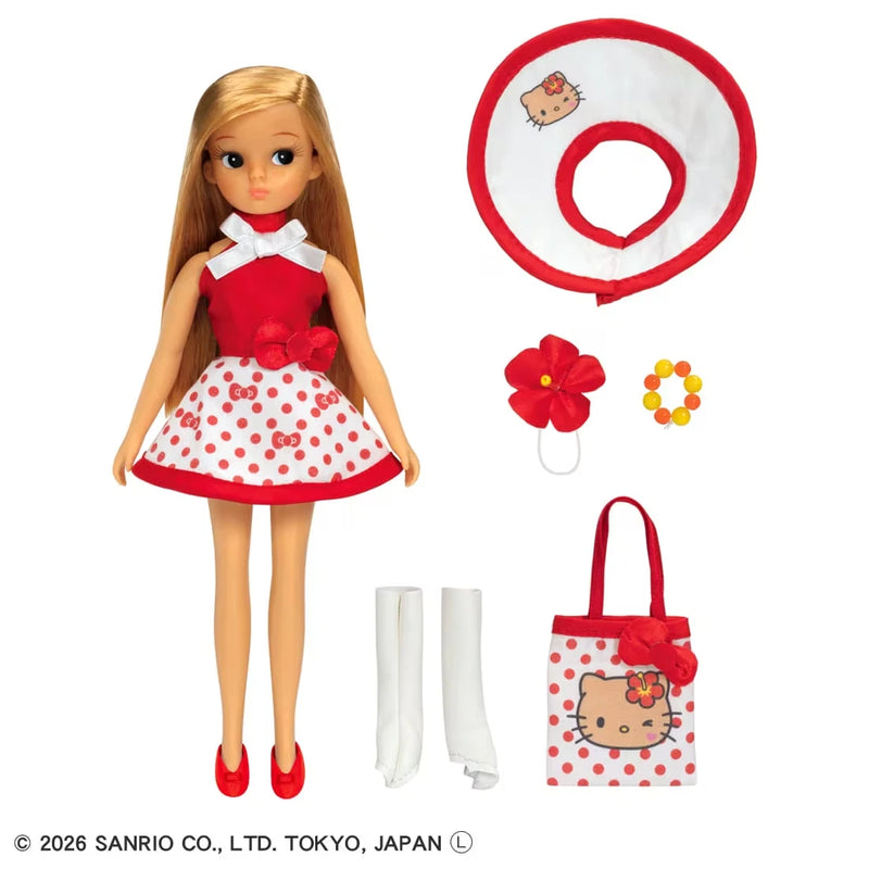 Takara Tomy Licca Chan Retro Licca Sun Kissed Kitty Vacation Doll JAPAN OFFICIAL
