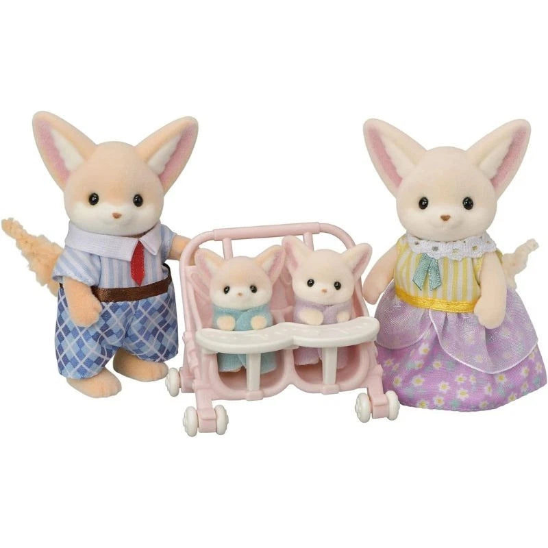 Epoch Sylvanian Families Calico Critters Fennec Family FS-48 JAPAN OFFICIAL