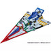 MODEROID Gatchaman Fighter Gatcha Spartan Model Kit JAPAN OFFICIAL