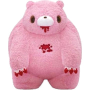 TAITO Chax GP Gloomy The Naughty Grizzly Bear Chubby Shape Blood Plush JAPAN