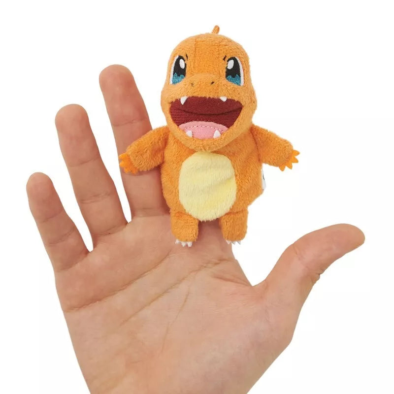 Portachiavi originale con marionette da dito Pokemon Center Charmander UFFICIALE GIAPPONE