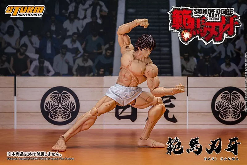 Baki Hanma Baki Hanma Ação Figura Japão Oficial