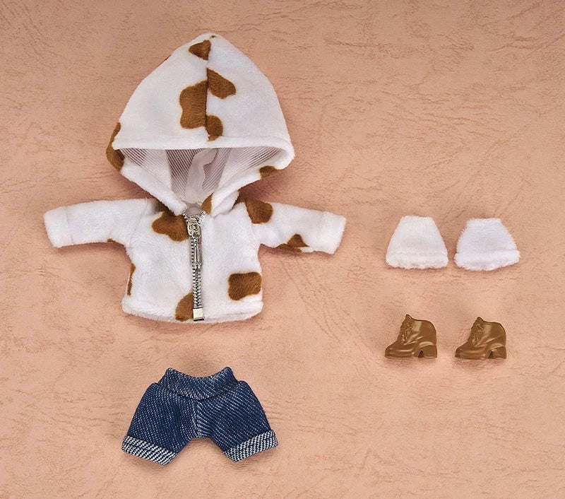 Nendoroid Doll Outfit Set Animal Hoodie Coffee Milk JAPAN OFFICIAL