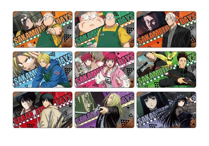 Sakamoto Days Deco Sticker 20Pack Box Candy Toy JAPAN OFFICIAL