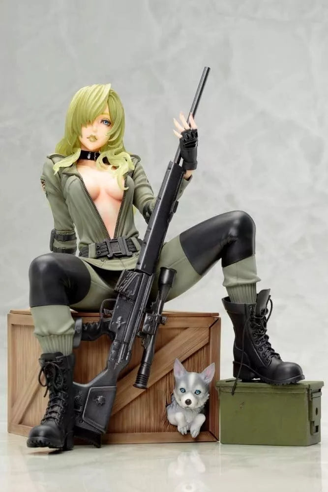 Kotobukiya Metal Gear Solid Bishoujo Sniper Wolf 1/7 Figura JAPÃO OFICIAL