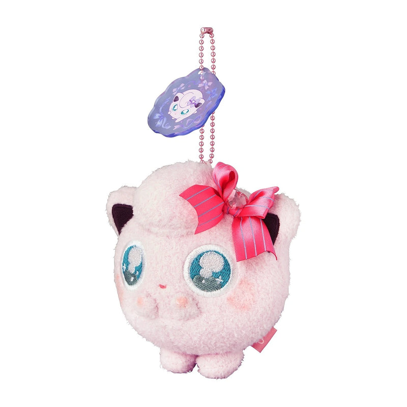 Pokemon Center Original Don't Attack Me Jigglypuff Plush Keychain JAPAN OFFICIAL