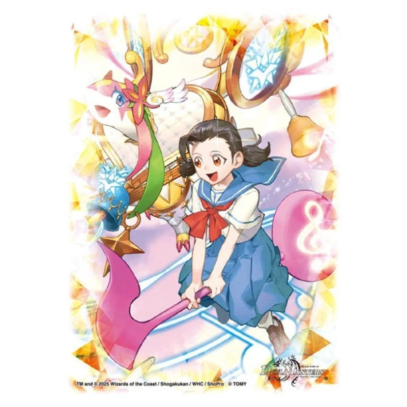 Duel Masters DX Card Sleeve Lulu Takigawa & Rafululu Japan OFFICIAL Duel Masters DX Card Sleeve Lulu Takigawa & Rafululu Japan OFFICIAL